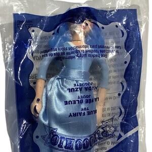 Disney's Pinocchio - Blue Fairy Collectible Figure, McDonald's 2002 Premium, NIP